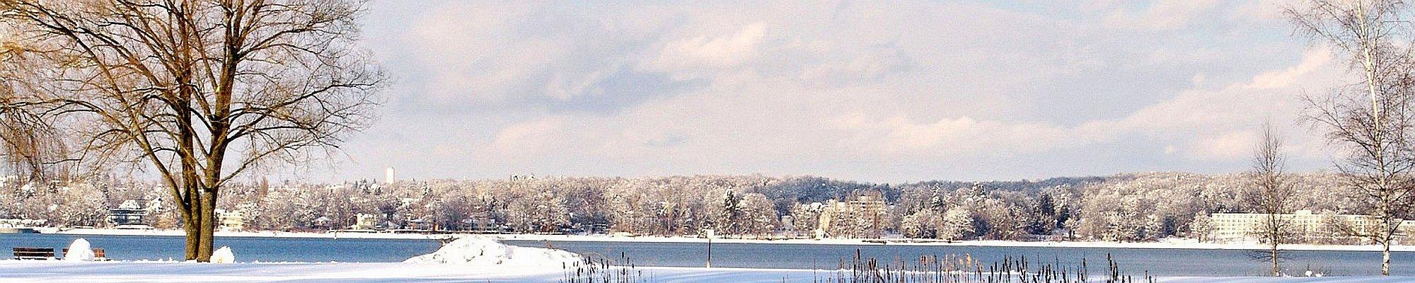 Winterlandschaft am Ahorn Seehotel Templin