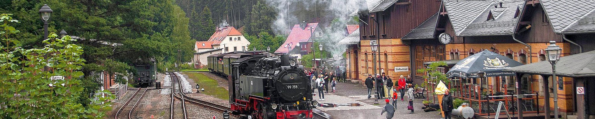 Dampfeisenbahn in Oybin