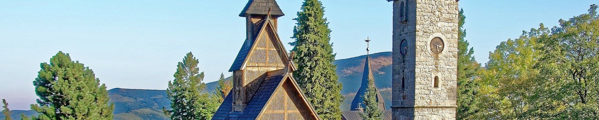 Riesengebirge - Kirche Wang in Karpacz © Makalu auf Pixabay