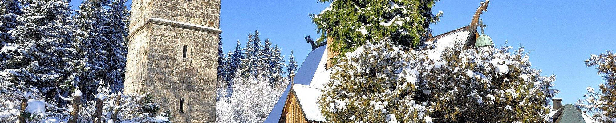 Kirche Wang im Riesengebirge © Przemyslaw Krzak auf Pixabay