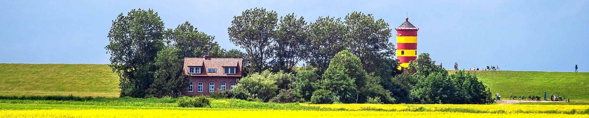 Leuchtturm in Friesland