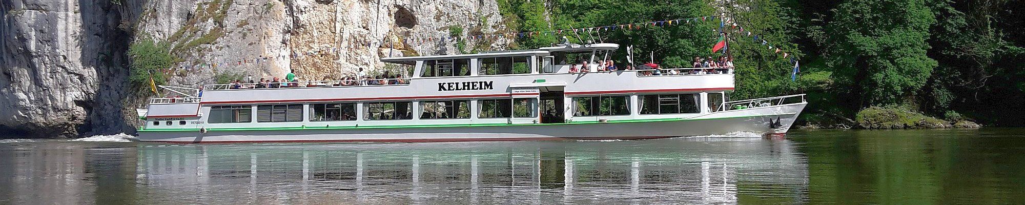 Schifffahrt auf der Donau am Donaudurchbruch