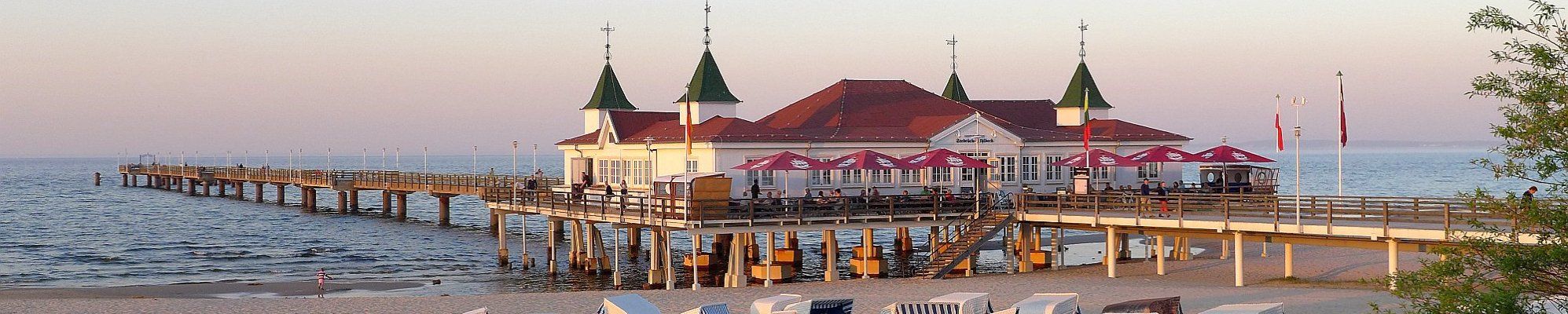 Usedom - Seebrücke in Ahlbek